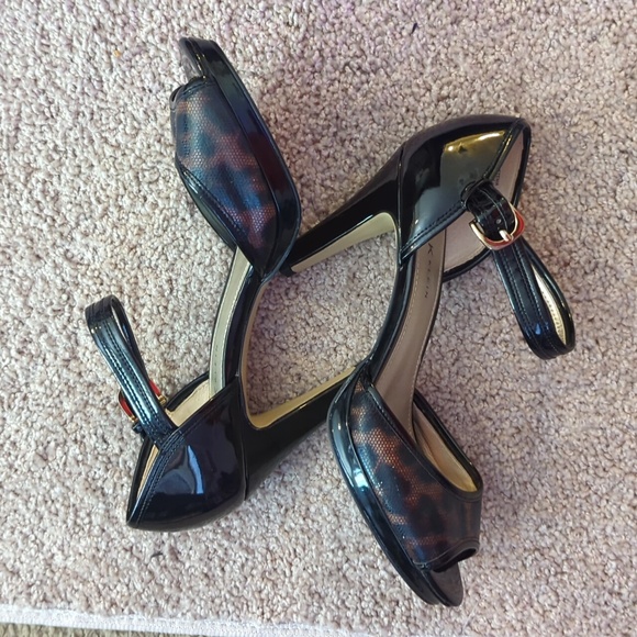 Anne Klein Etenia leopard print heels - Picture 3 of 7